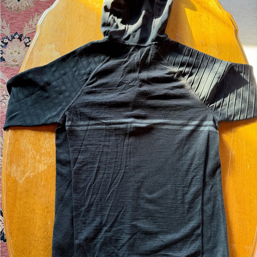 Smartwool Black hooded fleece - Picture 3 of 4
